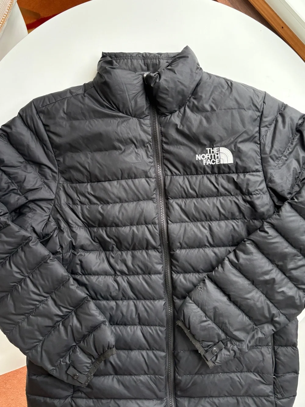 The North Face Black Quilted Down Jacket
